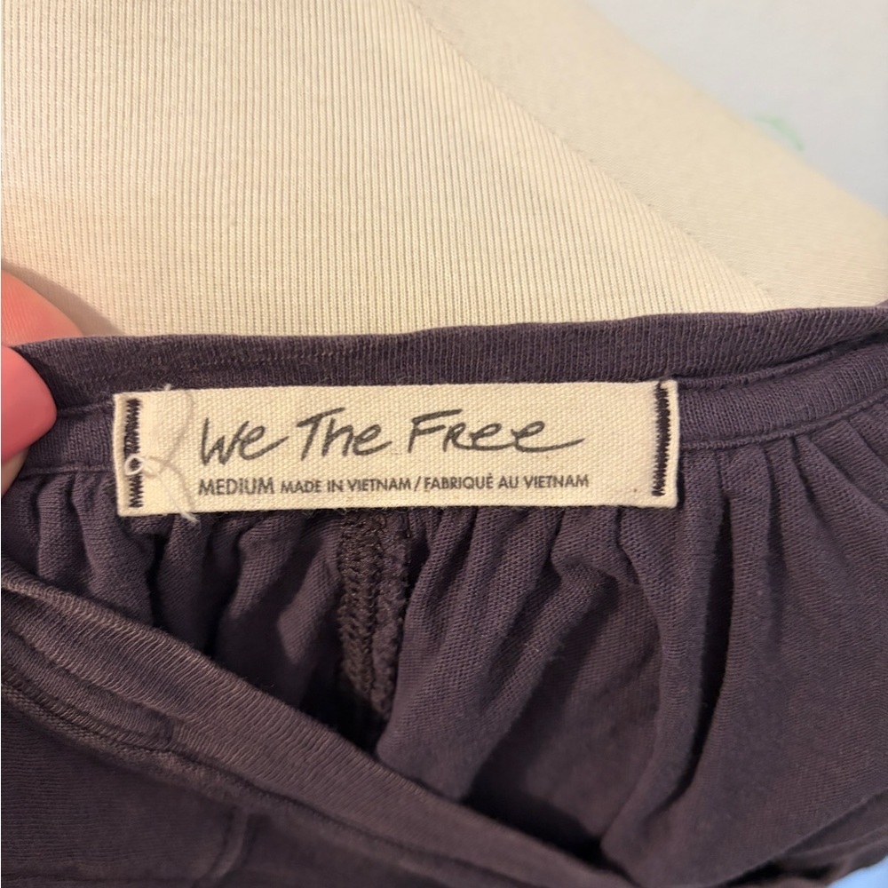 We The Free Dark Purple Tank Top - Picture 2 of 4